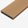 143*21.5mm High Quality Graceful Lines Walnut Color Anti-skidding Hollow Wpc Decking for backyard