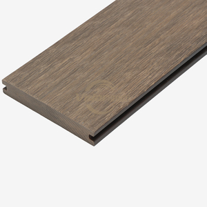 Classic type WPC Solid Decking Material for swinming pool around wpc flooring decoration Non-fade