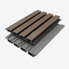 Popular 219*26 Outdoor Wall Panel Fade Resistant WPC wall cladding 219X26 mm Fluted Wood Plastic Composite Wall Panel with two-color structure