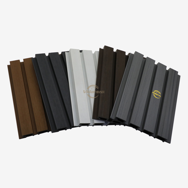 219*26mm Co Extruded WPC Composite Exterior Wall Panel Outdoor Waterproof Wall Panel Cladding