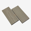 143x22.5mm Smooth surface Textured Grey roundl hole Wpc Decking waterproof for Gallery road