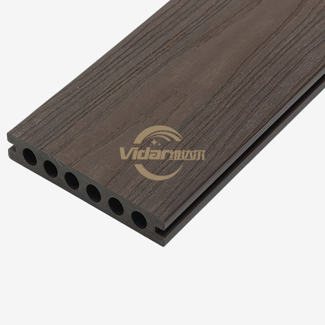 Co-Extrusion 140*23mm Wood Plastic Composite Co Extrusion WPC Decking for Outdoor 