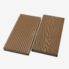 143*23mm Waterproof solid Wpc Outdoor Decking Hot embossing Floor WPC Decking for outdoor use