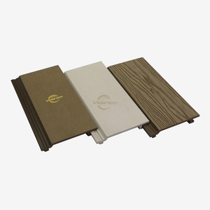 174X21mm Waterproof Exterior Wood Plastic Composite Outdoor Wall panel WPC Wall Cladding