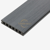 143*22.5mm Co-extrusion brushed surface wpc decking Dark Grey composite decking Excellent Texture Hollow Wpc Decking waterproof for Outdoor Use