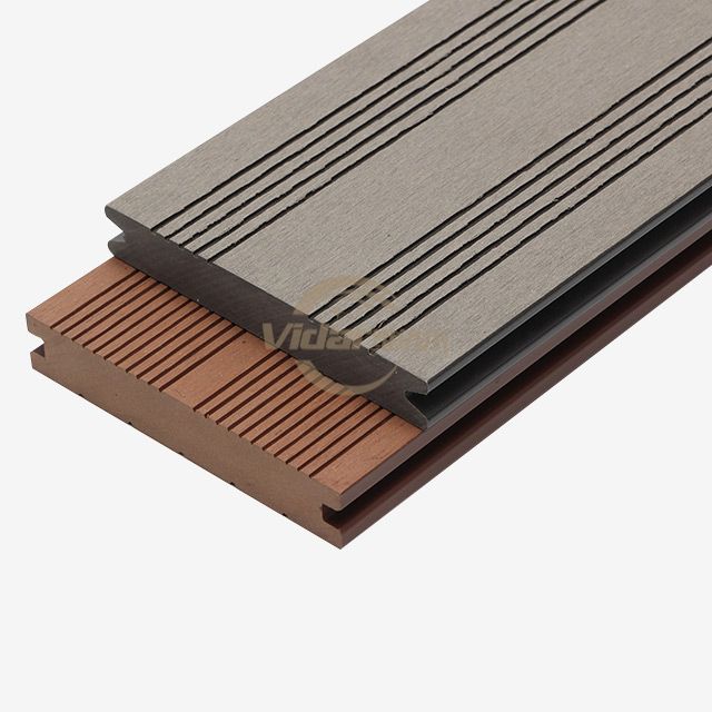 Commercial WPC decking installation for hospitality outdoor spaces