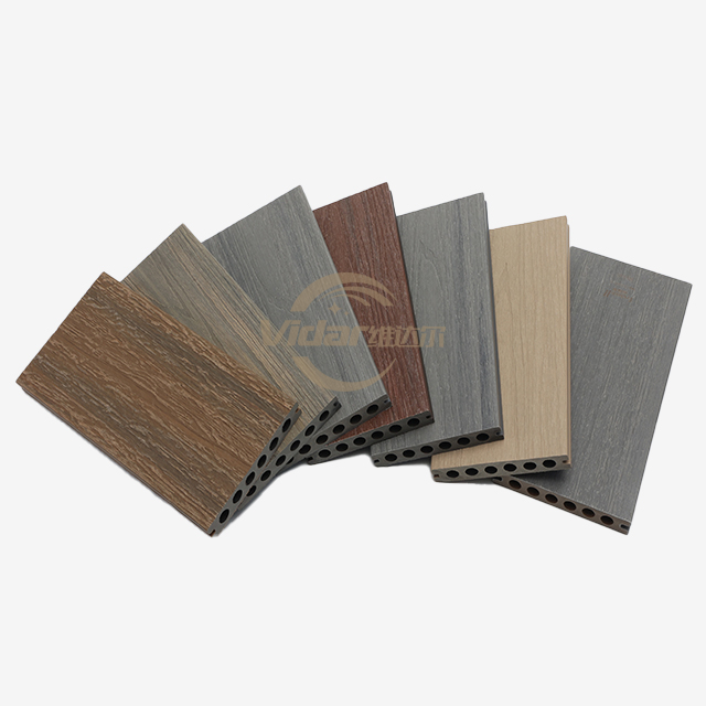 Waterproof co-extrusion WPC decking in coastal environment